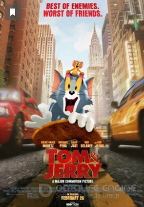 Смотреть онлайн «Том и Джерри (2020)» в хорошем качестве (HD 720p) полностью трейлер 2021